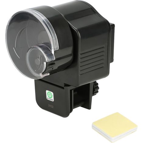Distributeur Automatique de Nourriture Compact pour Poissons, Outil d'Alimentation pour Aquarium (1/5)