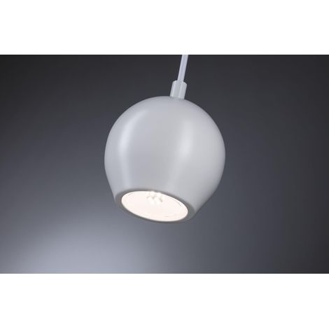Luminaire en suspension LED Shima IP44 GU10 max. 10W Blanc éclairage de salle de bain - luminaire sans ampoule (1/5)