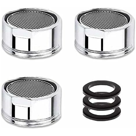 Aérateur De Robinet - Filetage M22 M21 5 - Filtre En Acier Inoxydable 304 - Pour Économie D Eau - 3 Pièces (1/5)