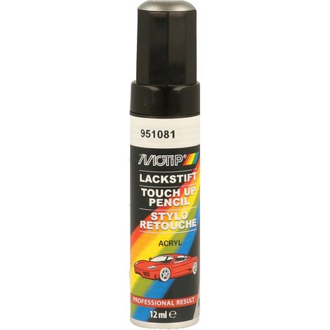 PINCEAU RETOUCHE KOMPAKT 951081 GRIS METALLISE 12ML MOTIP