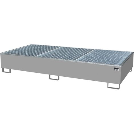 Bauer Auffangwanne AW 1000-2/PE, lackiert, Mausgrau
