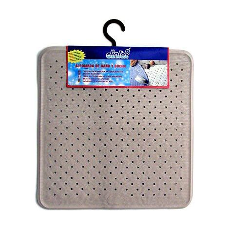 FPLUS alfombra ducha caucho 54x54 beig , Alfombras antideslizantes de caucho (100%). Tratamiento antibacterias, perfumadas y lavables en lavadora.