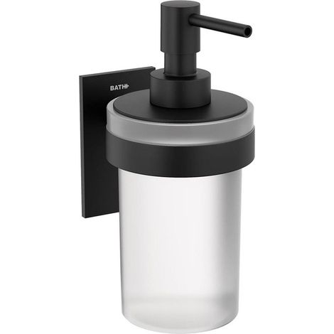COSMIC Soap Dispenser, 175ml, Self-adhesive Wall Mounted Black Stick Collection (1/5)