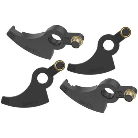 Lote de 4 palancas de cambio para desbrozadora Black & Decker 90567077 LST136 LST136 LST136B LST220 LST220FC-AR LST220FC-B2C LST220FC-B3 (1/4)
