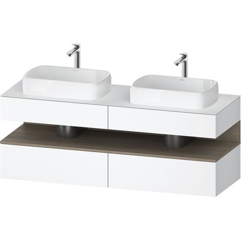 Duravit Collection One Meuble sous-vasque sur console, 2 tiroirs,