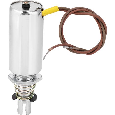 Zylindrischer Gleichstrom-Magnet-Elektromagnet (Druck-/Zugtyp) für die industrielle Automatisierung MQ8-Z12B 9,8 N 24 V DC (1/5)