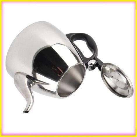 keenso Théière de cuisinière Plaque à Induction En Acier Inoxydable Théière Cafetière culinaires distributeur 1,2L (1/5)