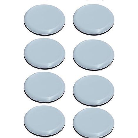 patins de meubles auto-adhésifs de 50 mm, patins de meubles en téflon pour fauteuils et chaises (PTFE). (1/5)