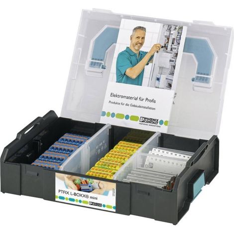 Phoenix Contact Bornes en línea CASE PTFIX azul 13 polos
