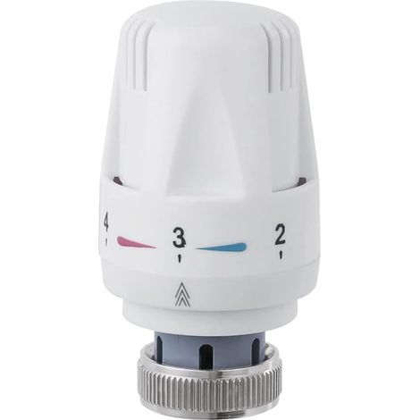 Valve de radiateur thermostatique,Tête de thermostat M30 x 1,5 Valve de thermostat de valve de radiateur de tête de remplacement de valve de radiateur pour le bureau à domicile (1/4)