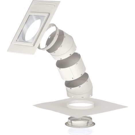 Conduit rigide Sun Tunnel VELUX - pour ardoises - TLR 014 2010E (1/2)