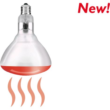Lampada Infrarossi E27 230V 150 W NOVALINE (1/2)