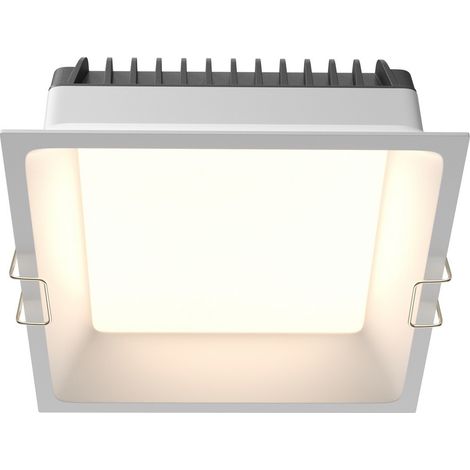 Maytoni Okno Spot encastré 14,5 cm Blanc 3000-4000-6000K IP44