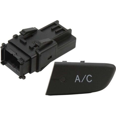 Bouton poussoir de climatisation avec capuchon 6554KX de remplacement pour Citroën C1 2005-2014 (1/5)