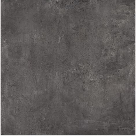 Carrelage effet Béton Gris Anthracite 90x90x0,9 cm Valmior - Sol et mur intérieur (vendu par carton de 1,62 m²) - RO'MA CARRELAGE