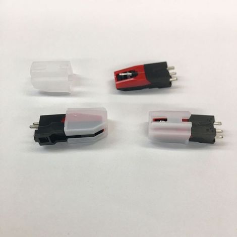 Cellules phono en rubis, stylets, têtes magnétiques pour phonographes, cellules piézoélectriques en céramique pour platines vinyles (1/5)