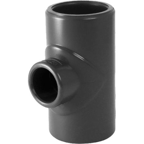 Raccord PVC pression - Té 90° réduit PVC pression à coller FFF Ø25-16-25 de Centrocom