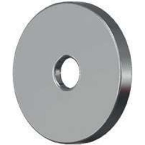 Rosace mono laiton chromé Ø50mm - taraudée F3/8" - Anquier