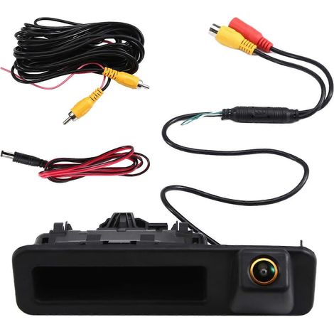 Cámara de visión trasera para coche 720P AHD CVBS, cámara de asistencia de marcha atrás para BMW Serie 5 F10 F11 (1/5)
