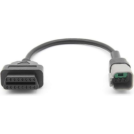 Adaptateur OBD2 6 broches vers 16 broches pour outil de diagnostic moto CAN AM (1/5)