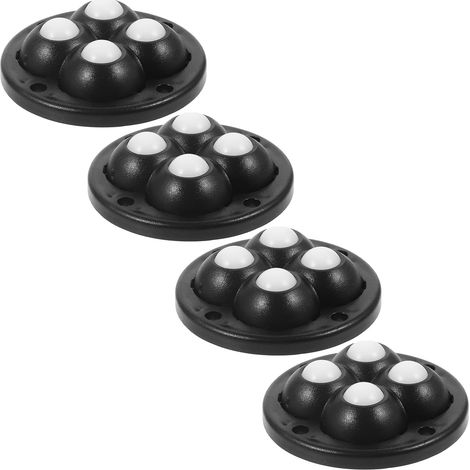 Rouleaux adhésifs rotatifs silencieux à 360° pour boîtes et bacs