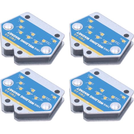 4 positionneurs de soudage magnétiques multi-angles, outils de fixation d'équerre pour fer, 13 kg FM2-XS (1/5)