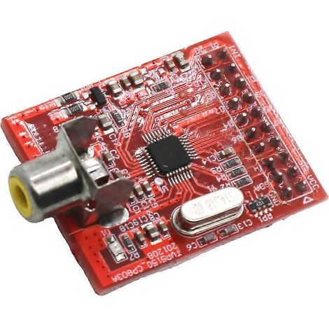 Décodeur vidéo pour FPGA SDRAM NTSC PAL vers VGA, décodage de signaux vidéo numériques, entrée AV analogique, caméra, affichage VGA (1/5)