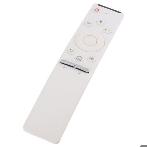 Télécommande - Pour Samsung Smart TV - Modèle BN59-01242C BN1297 - Infrarouge - 2 Piles AA Requises - Blanc (1/5)