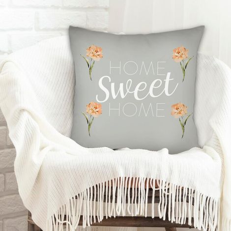 Housse de coussin 45x45 cm en polyester résistant pour décoration de Pâques pour la maison (1/5)