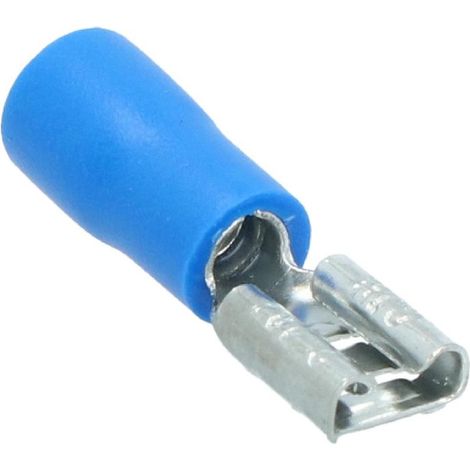 Cosses Clip Femelle 742 Bleues 4.5X0.5Mm -10 Pcs-