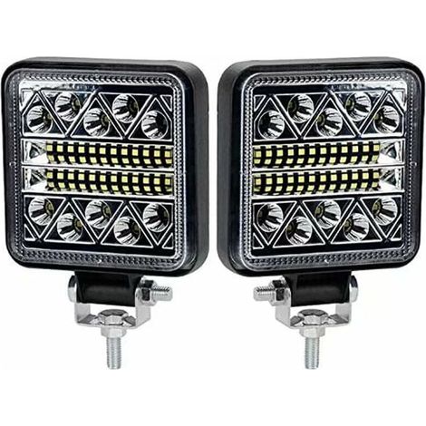 BR-Vie 102W Phare de Travail à LED 10200LM Feux de Recul Led 12v, Phare Led Projecteurs pour voiture, tracteur bateau, 12-24v camion, 2 pcs (1/4)