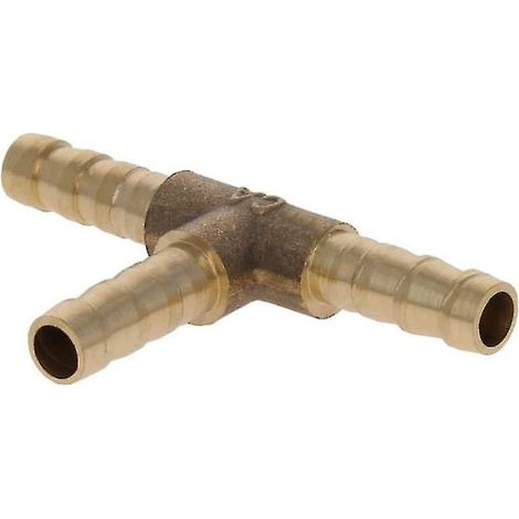 Pack de raccords de tuyau en laiton à 3 voies, 6mm, pour Air, eau, carburant, gaz (1/2)