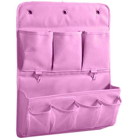 Organisateur Suspendu Pour Porte - Tissu Oxford 600D - 9 Poches Dont 1 Grande Poche Centrale Pour Tablettes Et Livres - Idéal Salle De Bain Cuisine Armoire Réfrigérateur - 1 Pièce (1/5)
