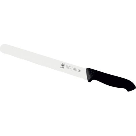 Icel coltello universale professionale acciaio inox nero 25 cm