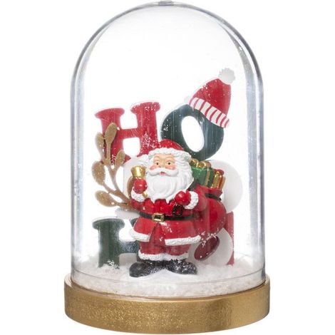 Décoration de Noël "Soir de Noël" 13cm Rouge