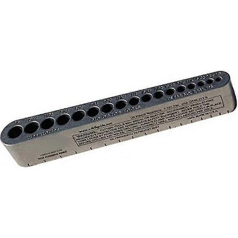 Guide de perçage multifonctionnel en alliage d'aluminium pour le travail du bois - Localisateur de trous (1/5)