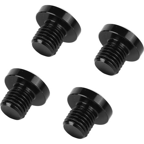 Rondelles bouchons de vis rétroviseur moto M10x1.25 alu CNC 4 pièces, cache trous remplacement pour Yamaha MT-09 (1/5)