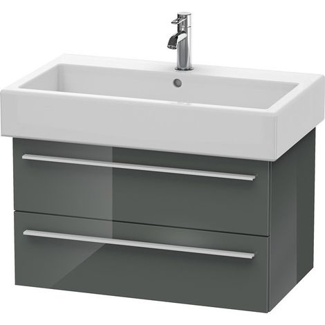 Meuble sous-vasque X-LARGE 443x750x448mm Gris Doloaveci brillant