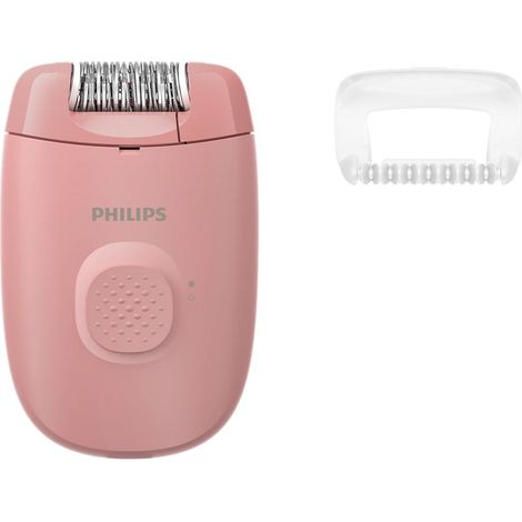 PHILIPS EPILATOR SERIES 2000 BRE227/00, CORDÉ, BONNET DE MASSAGE, POIGNÉE ANTIDÉRAPANTE (1/4)