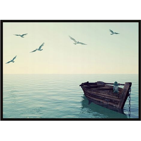 Bild Poster im Rahmen 53x73 cm Boot P965 (1/3)