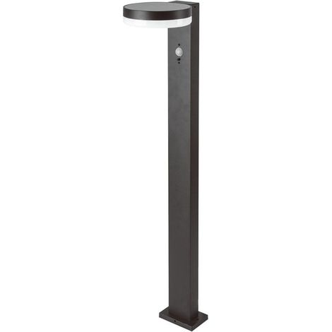 V-TAC 5,5 W LED-Solar-Garten-Stehleuchte mit PIR-Sensor, schwarze Farbe, rund 3000 K IP54 -23399 (1/5)