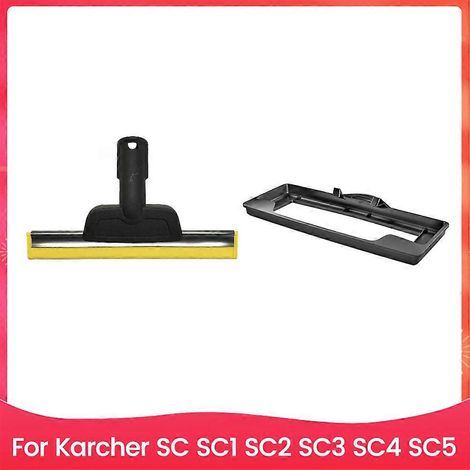 2-teiliges Set Ersatzteile für Kärcher SC1 SC2 SC3 SC4 SC5 Dampfreiniger: Fensterabzieherdüse und Teppichgleiter (1/5)