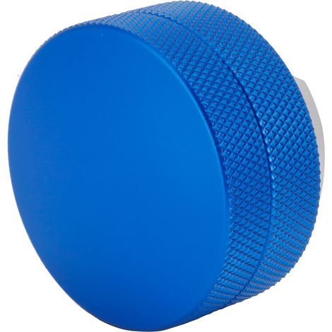 Distributeur à Café en Acier Inoxydable 58mm avec Pilon Réglable et 3 Pentes Bleues