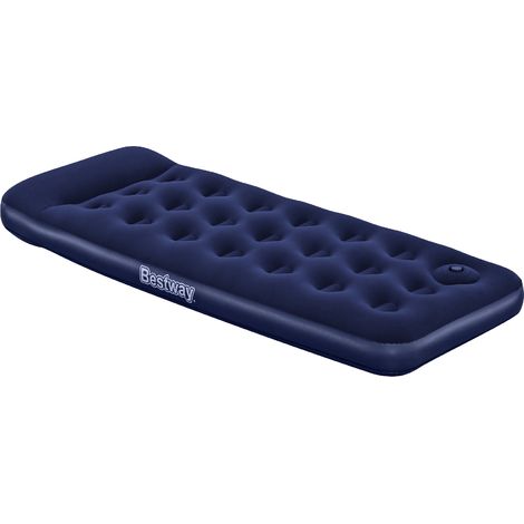BESTWAY colchon flocado 185x76x22 cm hinchador pie 67223 , Colchón hinchable 67223. -Marca: Bestway. -Modelo: 67223. -Dispone de superficie flecada para una mayor suavidad. -Parte (1/5)