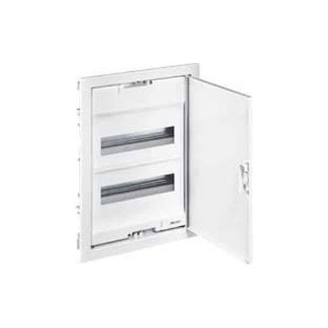 Legrand LEG01532 Unterputzgehäuse mit Metalltür weiß 24+4 Module