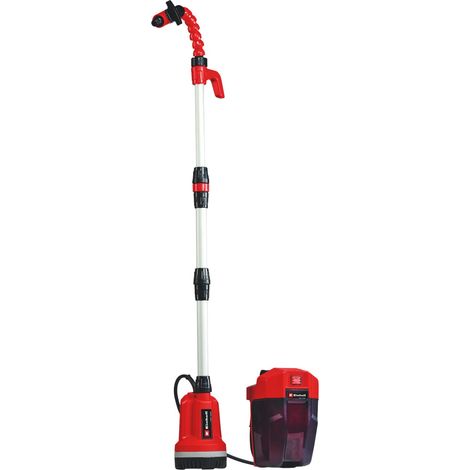 Einhell Gartenpumpe GE-PP 18 RB Fördermenge  3.000 l/h inkl. Akku & Ladegerät (1/2)