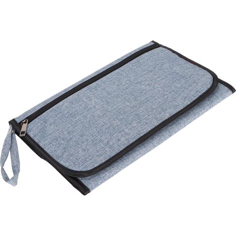 Table à langer bébé multifonction portable avec rangement, sac à langer imperméable et matelas à langer pour nouveau-né, idéal voyage. (1/5)