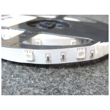 Ruban bandeau LED 7.5W/m RGB souple longueur 5m alim 12V (non incl) IP20 SEET EUROPOLE 422109