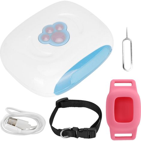 Localisateur GPS pour animaux de compagnie avec collier de suivi, dispositif anti-perte pour chien, chat, vache et mouton (type 022) (1/5)