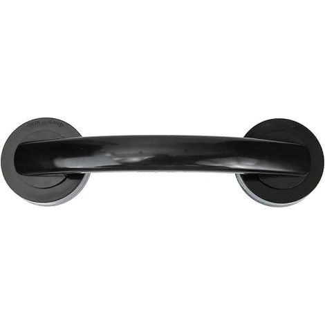 Fenster- und Türgriffstange, Glastürknauf, Handlaufhalterung (ohne Bohren)-23.00X6.00X5.50CM-Black (1/2)